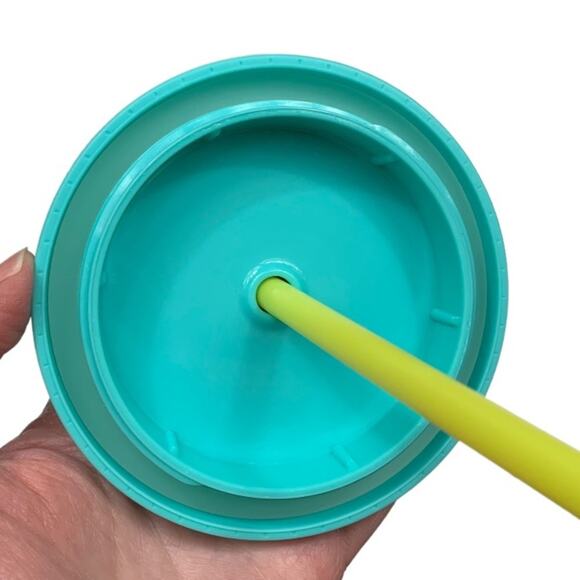 Starbucks Hawaii 24oz Cold Drink Cup Venti Blue Green Palm Tree Tropical Tumbler - Picture 6 of 15